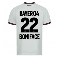 Bayer Leverkusen Victor Boniface #22 Bortedrakt 2023-24 Kortermet